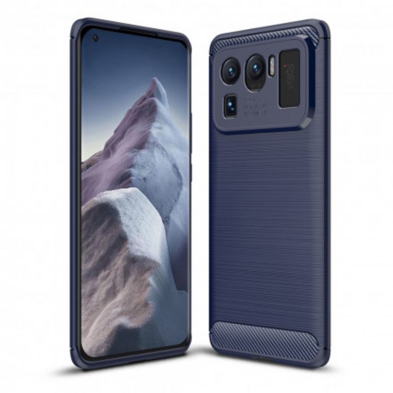 Coque Xiaomi Mi 11 Ultra Fibre Carbone Brossée