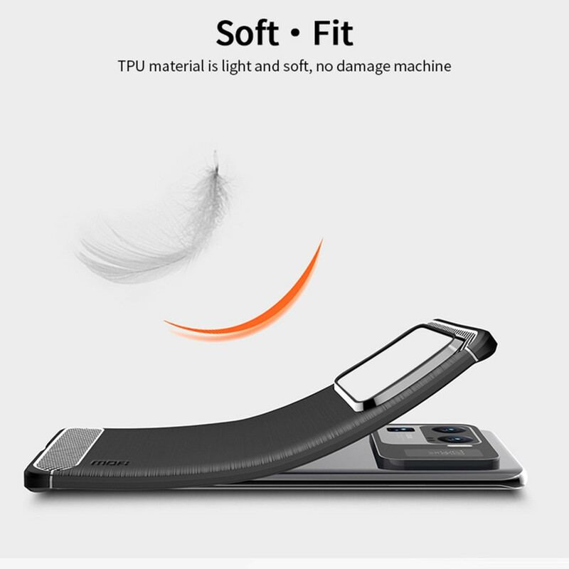 Coque Xiaomi Mi 11 Ultra Fibre Carbone Brossée MOFI