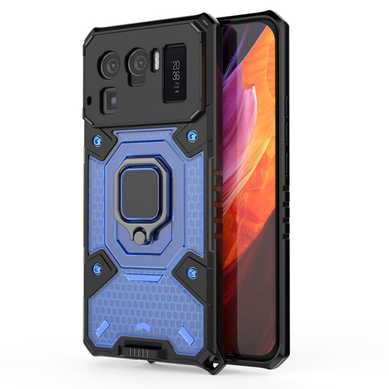 Coque Xiaomi Mi 11 Ultra Nid d'Abeille avec Anneau