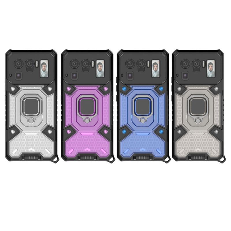 Coque Xiaomi Mi 11 Ultra Nid d'Abeille avec Anneau