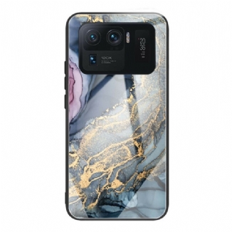 Coque Xiaomi Mi 11 Ultra Verre Trempé Marbre Aquarelle