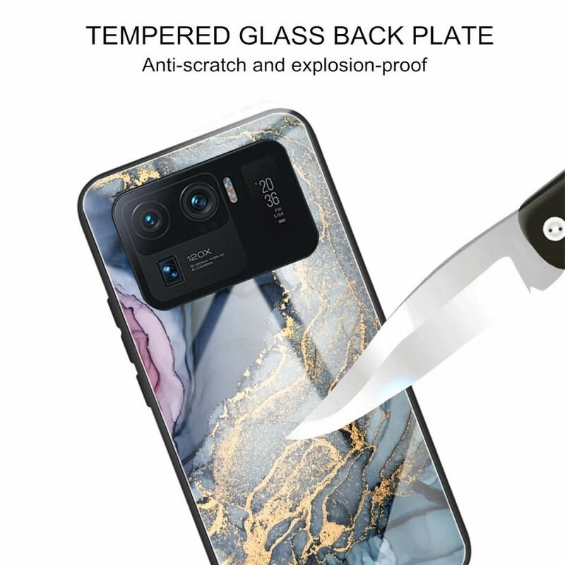Coque Xiaomi Mi 11 Ultra Verre Trempé Marbre Aquarelle