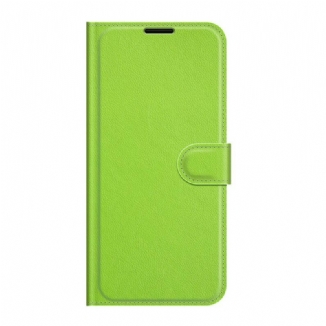 Housse Xiaomi Mi 11 Ultra Effet Cuir Litchi Classique