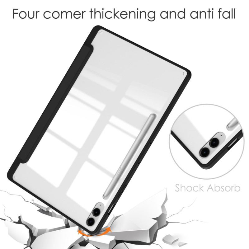Smart Case Samsung Galaxy Tab S9 FE Plus Dos Transparent Porte-Stylet