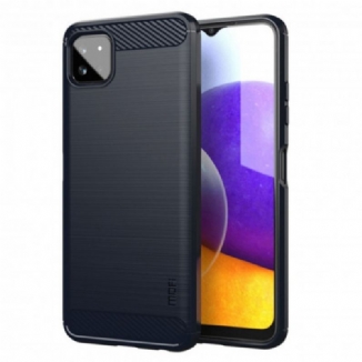 Coque Samsung Galaxy A22 5G Fibre Carbone Brossée MOFI