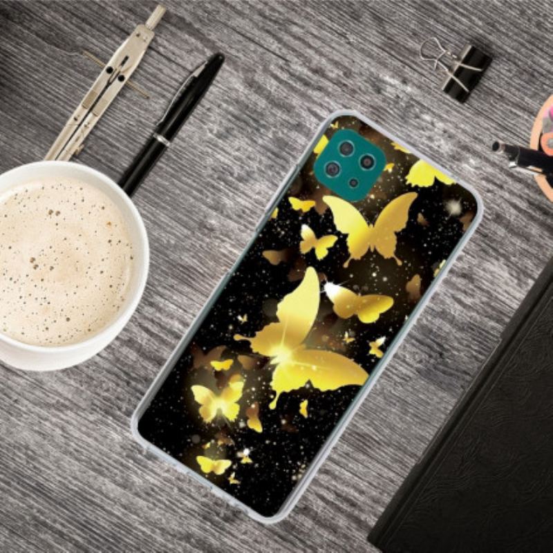 Coque Samsung Galaxy A22 5G Papillons Papillons