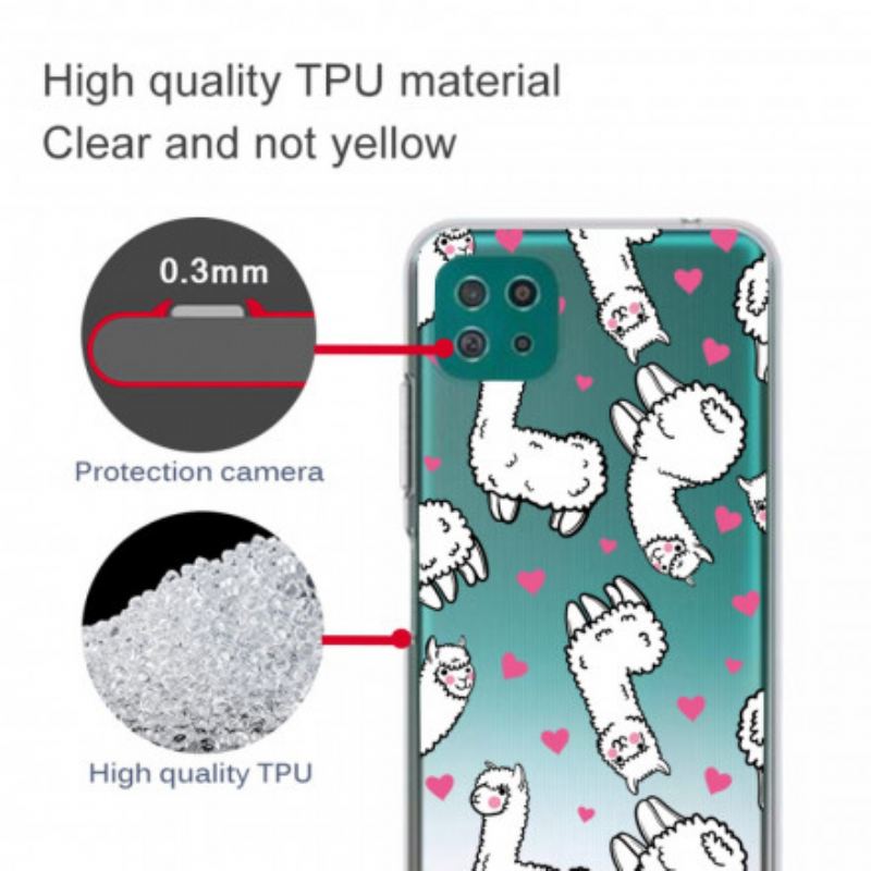 Coque Samsung Galaxy A22 5G Top Lamas