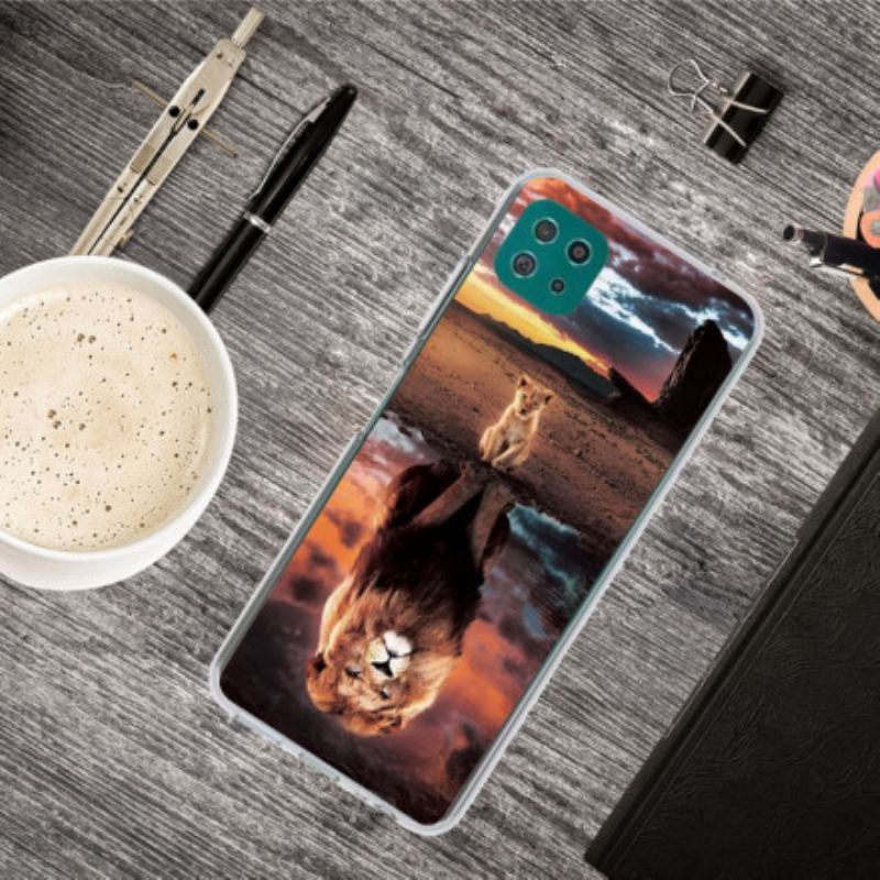 Coque Samsung Galaxy A42 5G Rêve de Lionceau