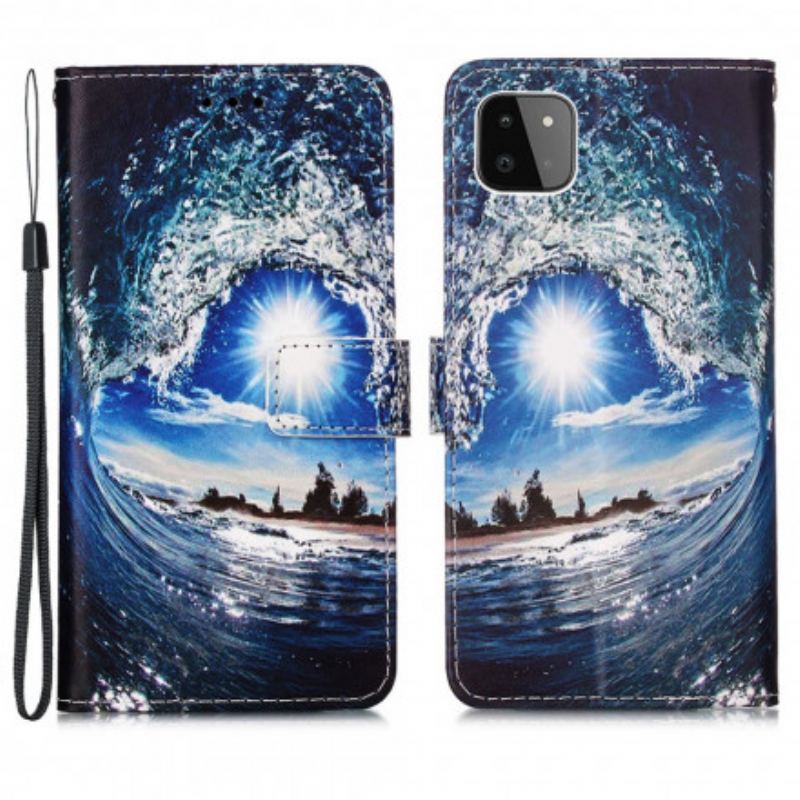 Housse Samsung Galaxy A22 5G Kiffe la Vague