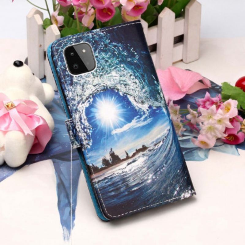 Housse Samsung Galaxy A22 5G Kiffe la Vague