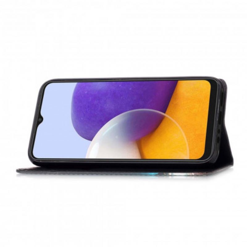 Housse Samsung Galaxy A22 5G Tigre de Nuit