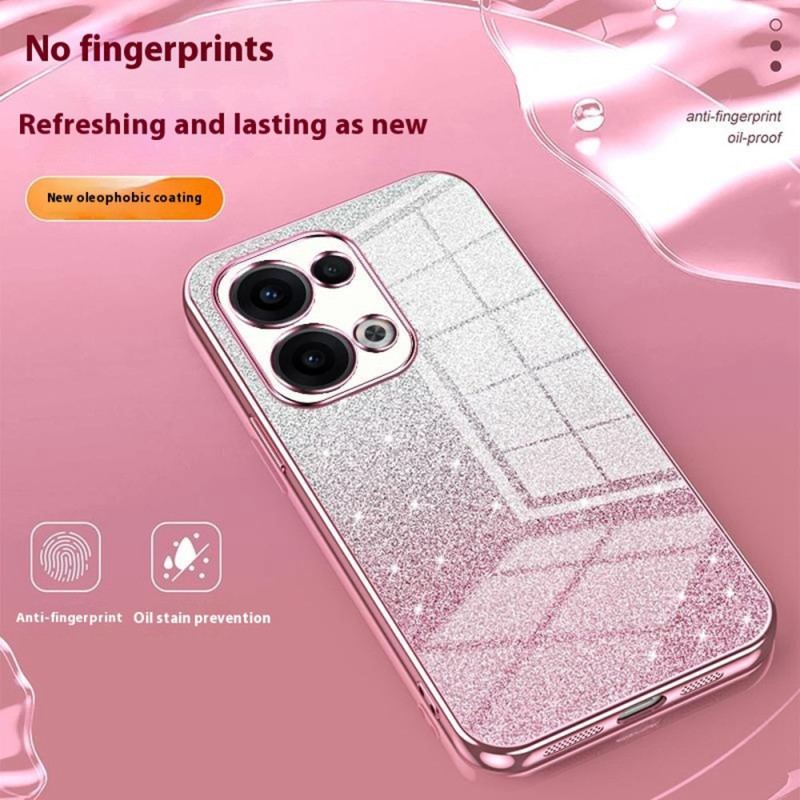 Coque Oppo Reno 13 5G Dégradé Paillettes