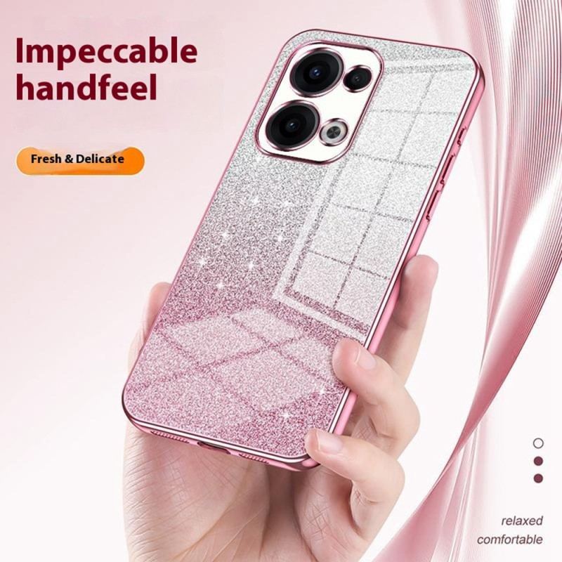 Coque Oppo Reno 13 5G Dégradé Paillettes
