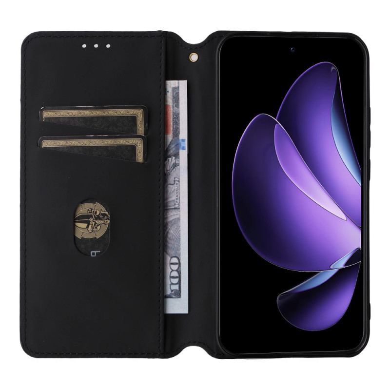 Flip Cover Oppo Reno 13 5G Losanges 3D