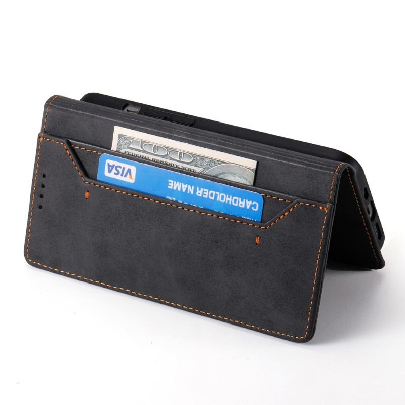 Flip Cover Oppo Reno 13 5G Portefeuille Vintage RFID