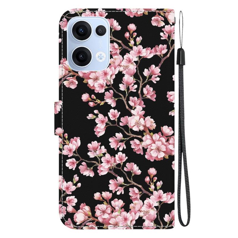Housse Oppo Reno 13 5G Fleurs de Prunier