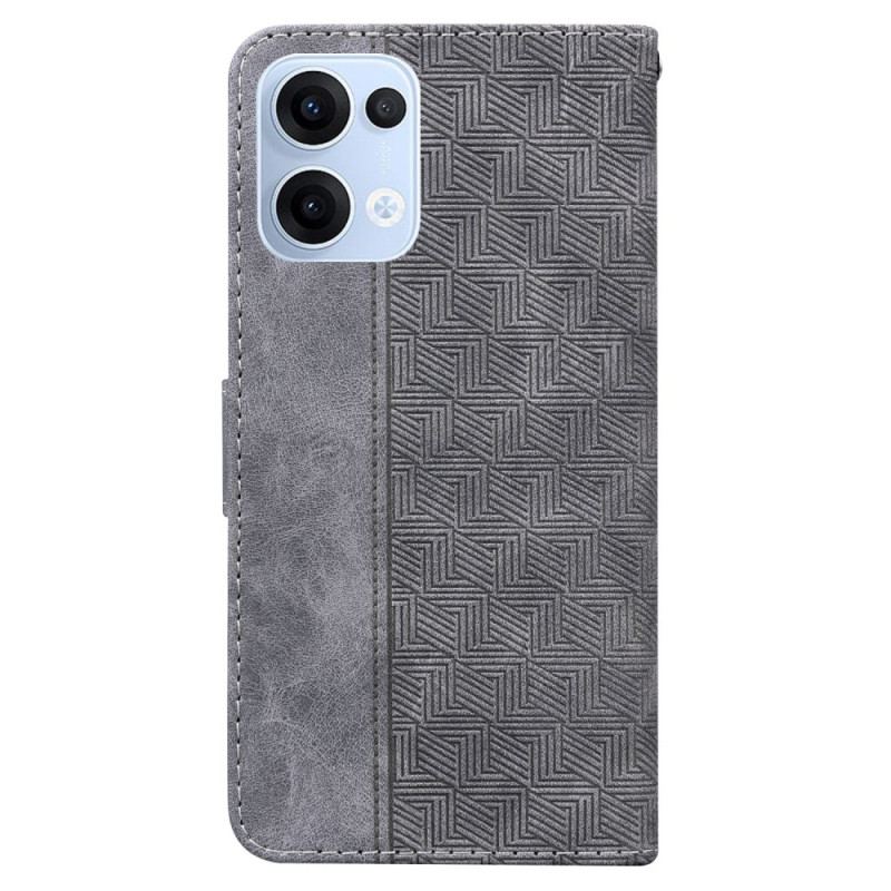 Housse Oppo Reno 13 5G Motif Tissé