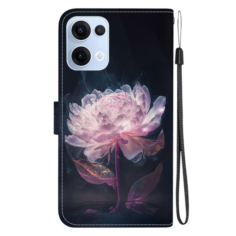 Housse Oppo Reno 13 5G Pivoine Violette