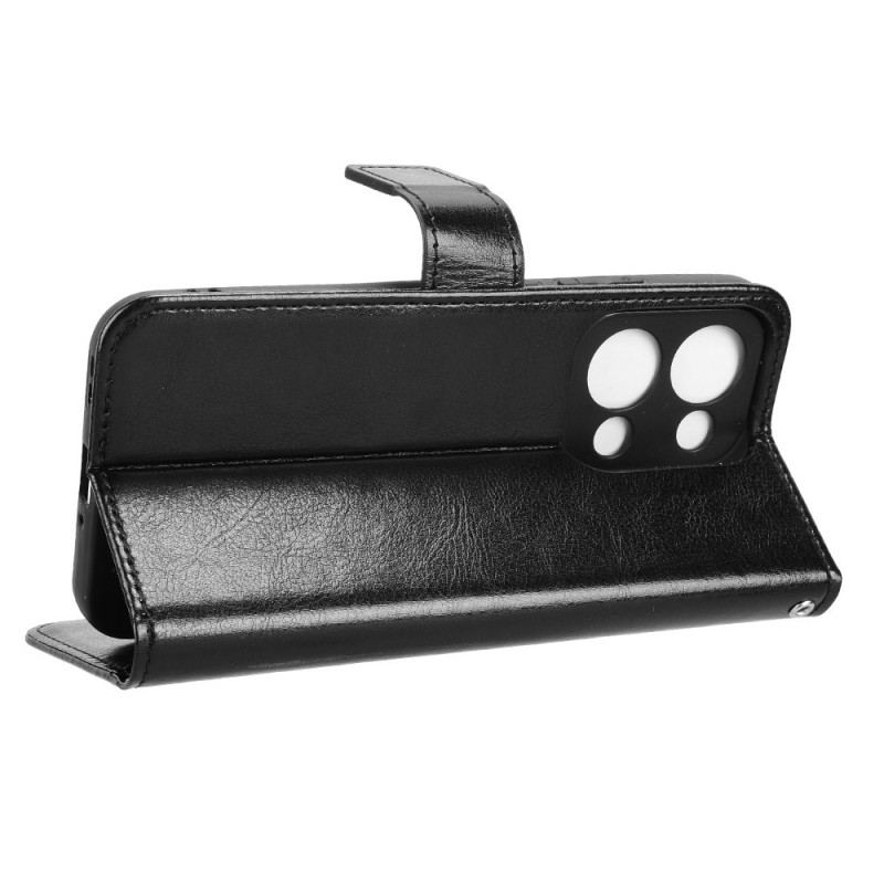 Housse Oppo Reno 13 5G Simili Cuir Flashy