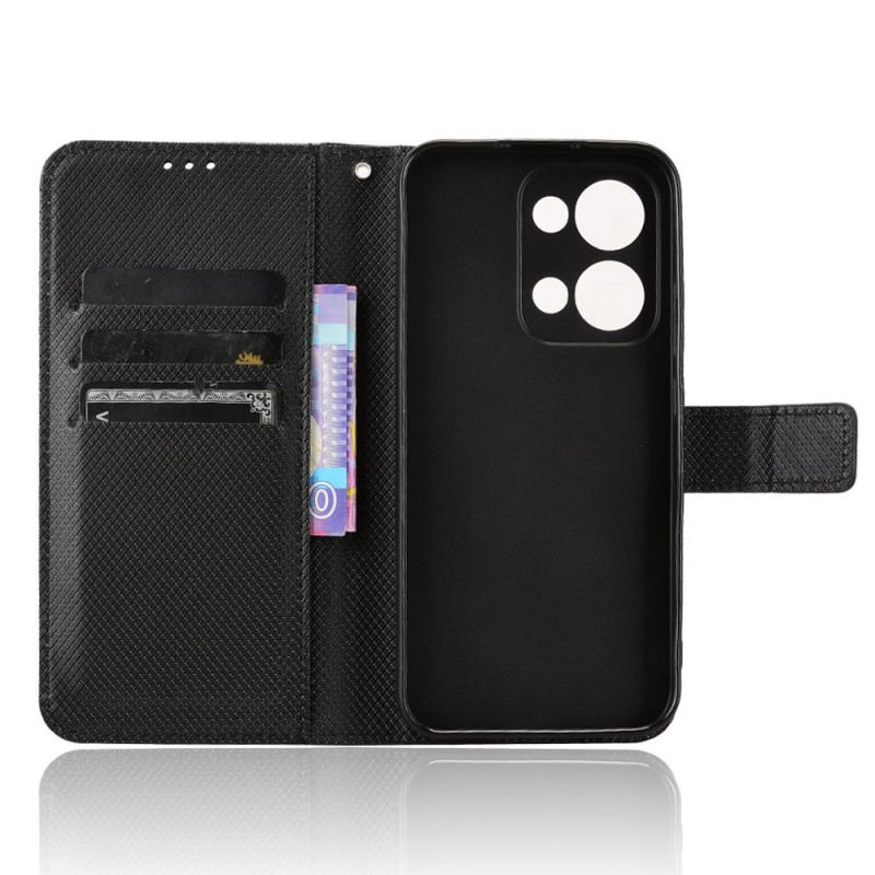 Housse Oppo Reno 13 Points à Lanière