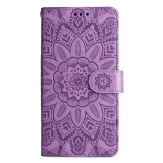 Housse Xiaomi 13 Mandala Soleil avec Lanière