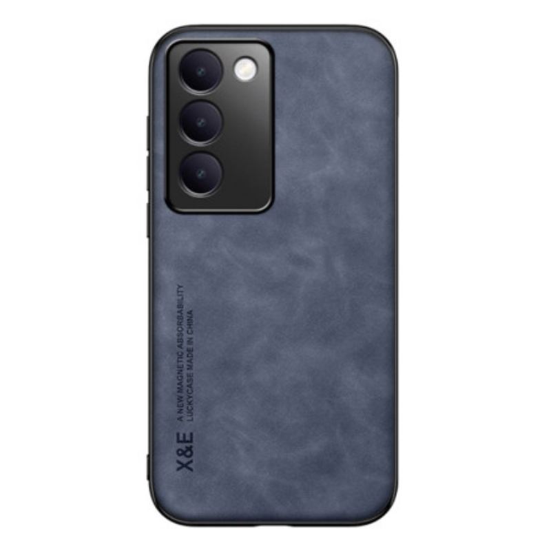 Coque Vivo V40 SE 5G Effet Cuir