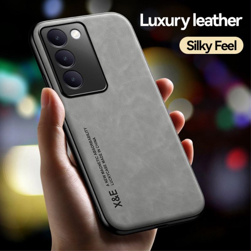 Coque Vivo V40 SE 5G Effet Cuir