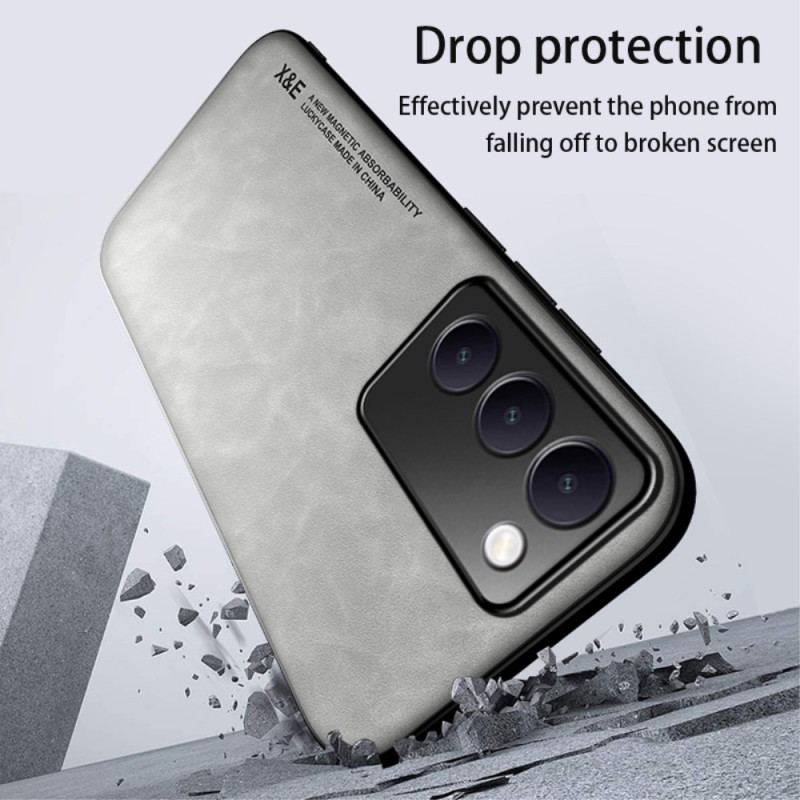 Coque Vivo V40 SE 5G Effet Cuir