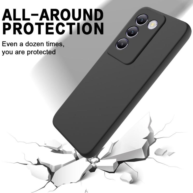 Coque Vivo V40 SE 5G Silicone Liquide à Lanière