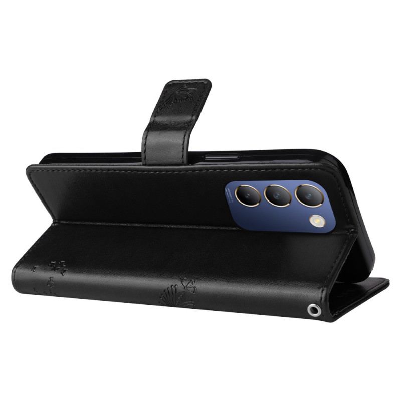 Housse Vivo V40 SE 5G Arbre et Chat