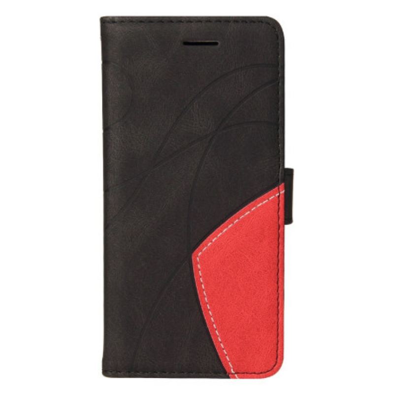 Housse Vivo V40 SE 5G Bicolore Ondulation