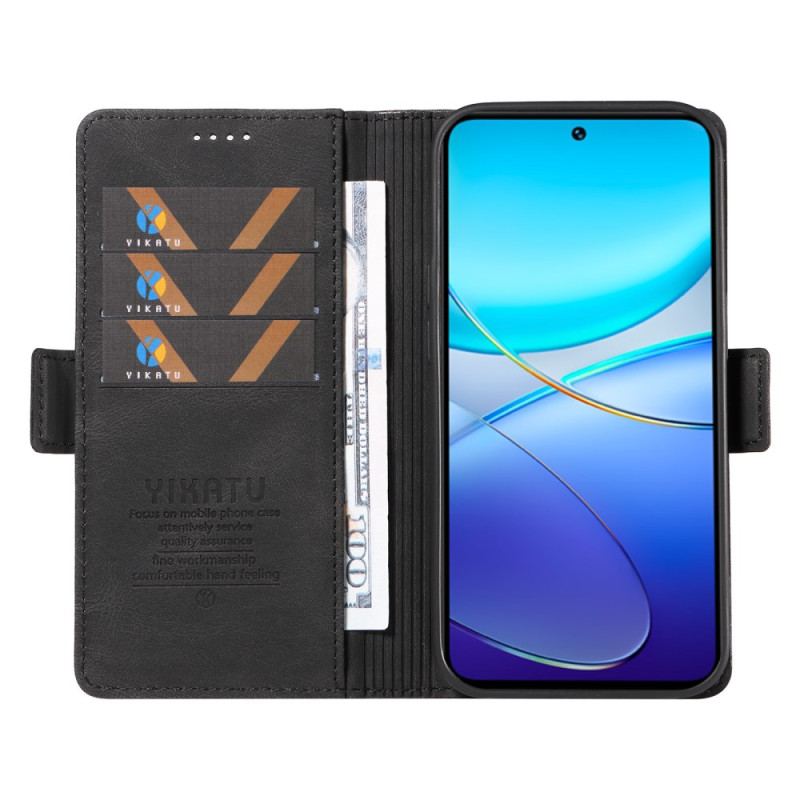 Housse Vivo V40 SE 5G Effet Daim YIKATU