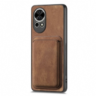 Coque Huawei Nova 13 5G Compatible MagSafe avec Porte-Cartes Détachable