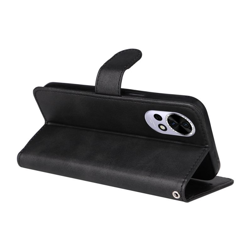 Housse Huawei Nova 13 Simili Cuir à Lanière