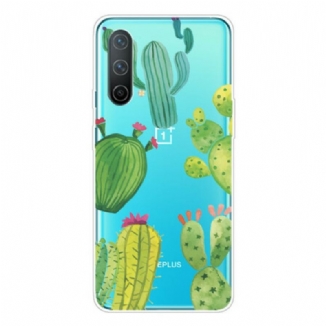 Coque OnePlus Nord CE 5G Cactus Aquarelle