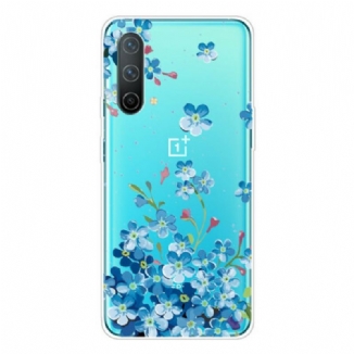 Coque OnePlus Nord CE 5G Fleurs Bleues