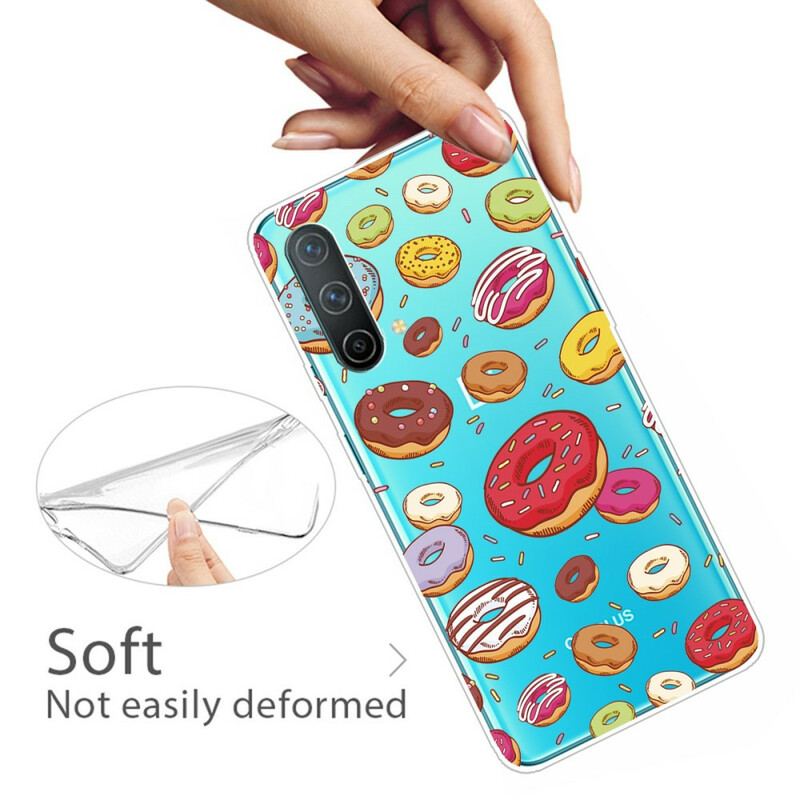 Coque OnePlus Nord CE 5G love Donuts