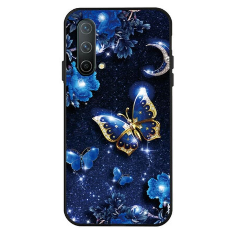 Coque OnePlus Nord CE 5G Papillon D'Or