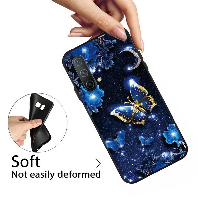 Coque OnePlus Nord CE 5G Papillon D'Or