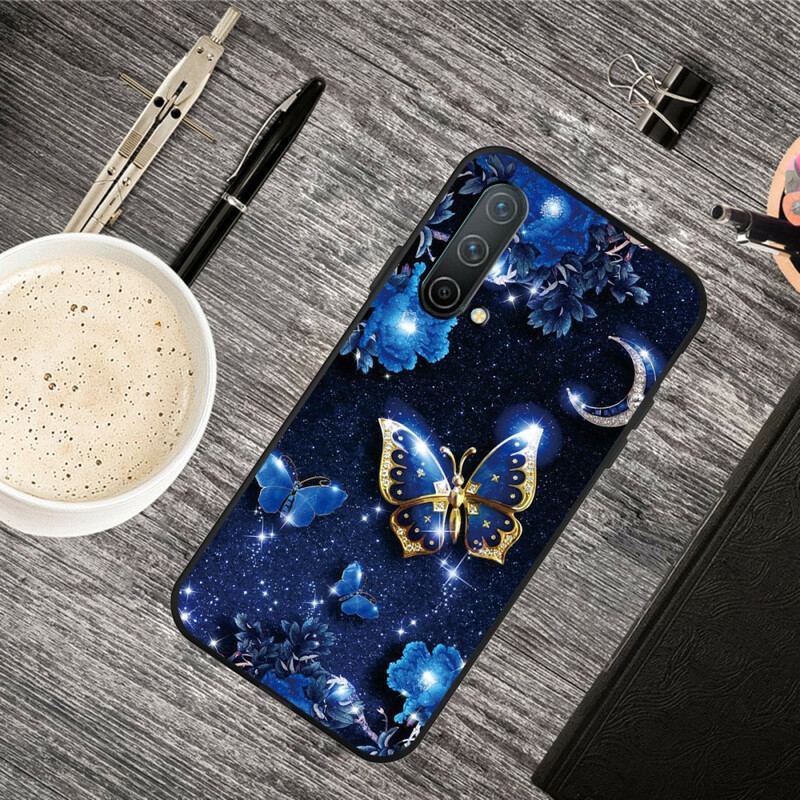Coque OnePlus Nord CE 5G Papillon D'Or