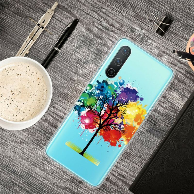 Coque OnePlus Nord CE 5G Transparente Arbre Aquarelle