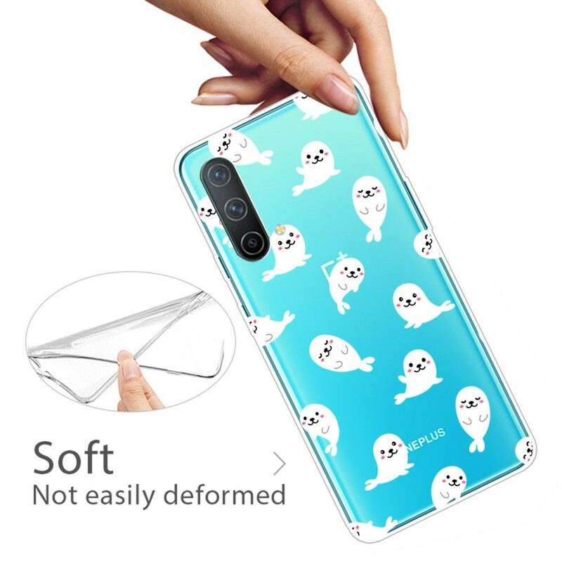 Coque OnePlus Nord CE 5G Transparente Otaries Fun