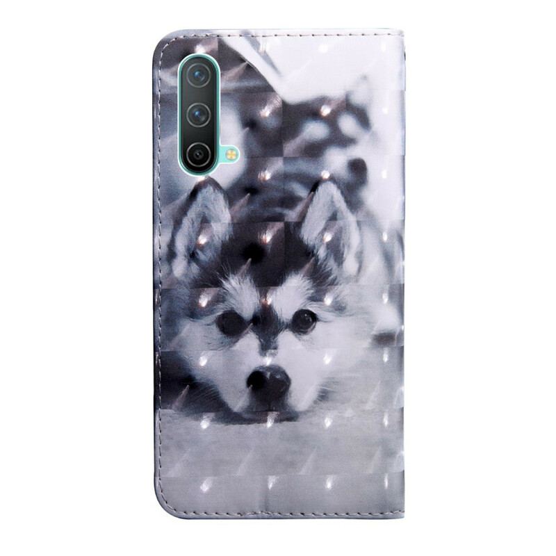 Housse OnePlus Nord CE 5G Chien Noir et Blanc