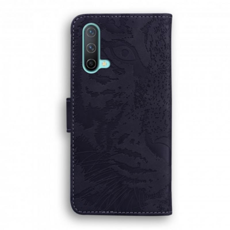 Housse OnePlus Nord CE 5G Empreinte Face de Tigre