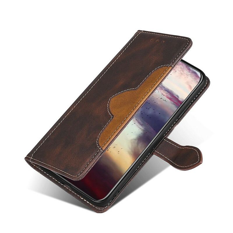 Housse OnePlus Nord CE 5G 5G Simili Cuir Bicolore Stylish