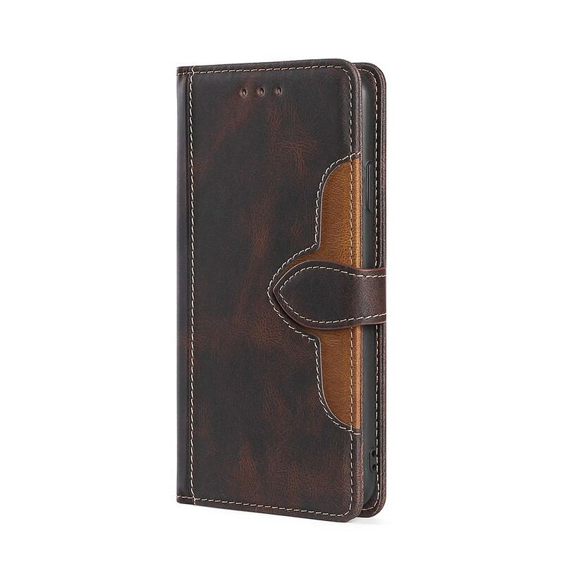 Housse OnePlus Nord CE 5G 5G Simili Cuir Bicolore Stylish