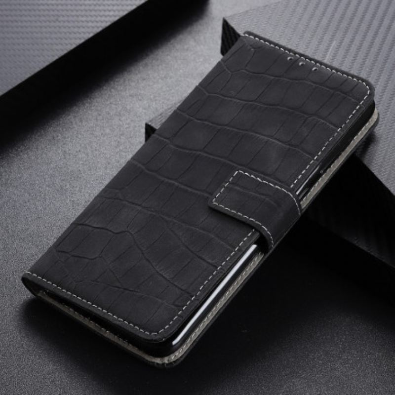 Housse OnePlus Nord CE 5G Style Peau de Crocodile Vintage