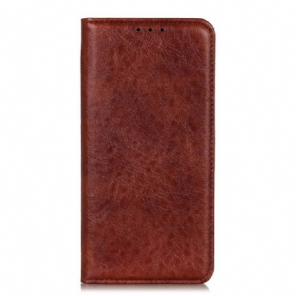 Flip Cover Sony Xperia 5 II Cuir Fendu Texturé