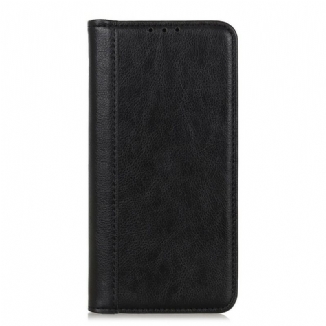 Flip Cover Sony Xperia 5 II Version Cuir Fendu
