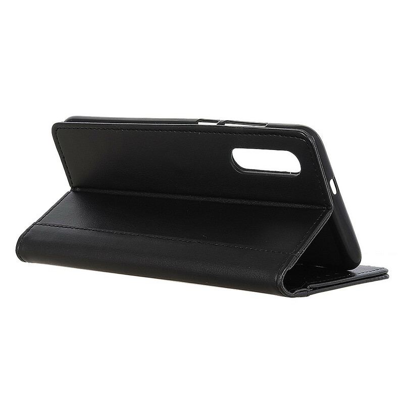 Housse Sony Xperia 5 II Style Cuir Fendu